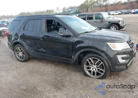 2017 Ford Explorer Sport from USA, damaged, VIN 1FM5K8GTXHGA53172